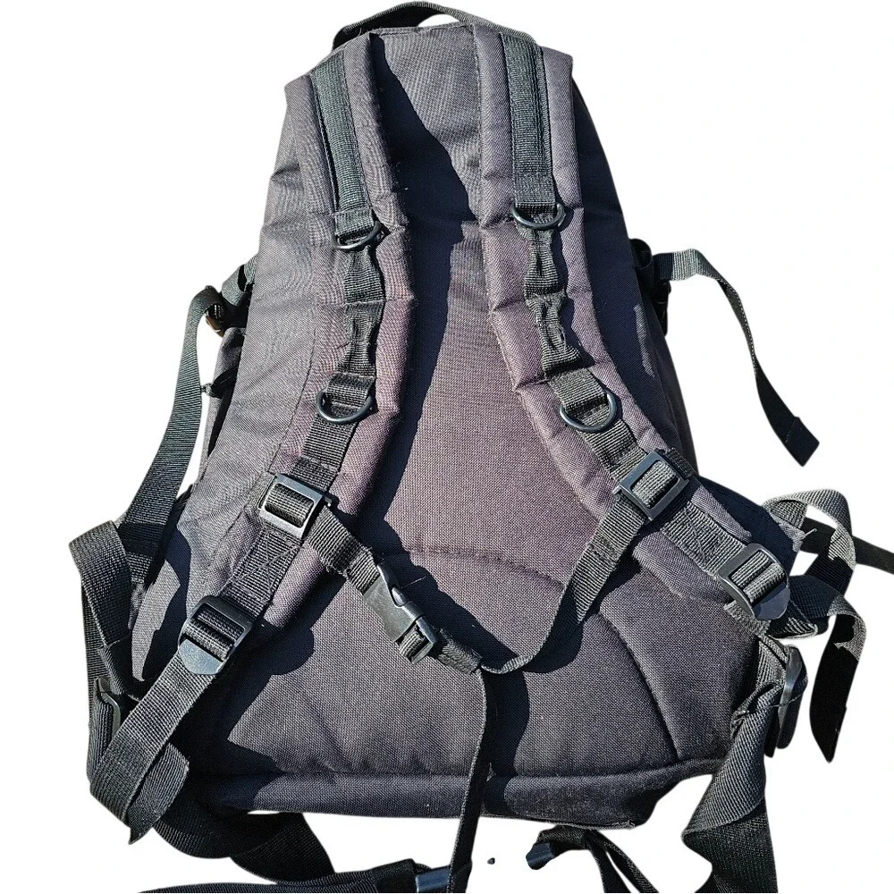 Sandpiper of California Black Bugout Tactical Backpack Military